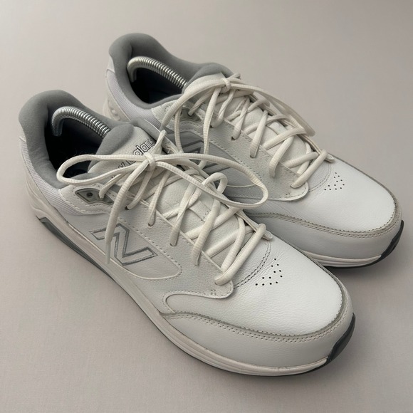 New Balance Other - New Balance 928v3 Mens 10 Womens 11.5 White Leather Walking Shoes Comfort